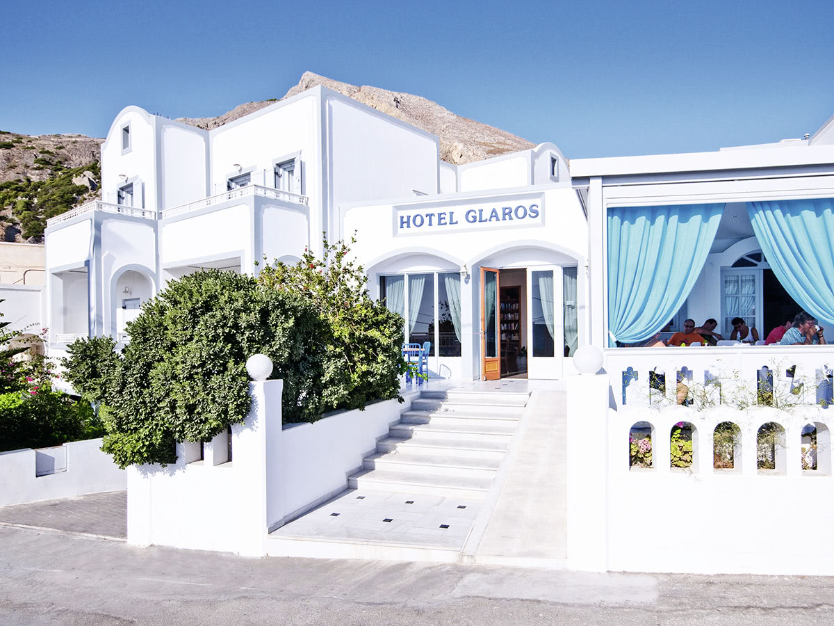Hotel Glaros — Griechenland, Santorini, Kamari